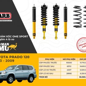 OME Nitrocharger Plus – Toyota Prado 120