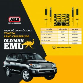 OME Nitrocharger Plus – Toyota Land Cruiser 200