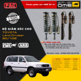 Giảm xóc OME BP51 – Toyota Land Cruiser 80/105