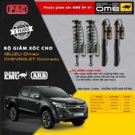 Giảm xóc OME BP51 – Isuzu Dmax/ Chevrolet Colorado