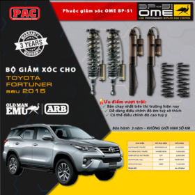 Giảm xóc OME BP51 – Toyota Fortuner sau 2015