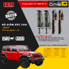 Giảm xóc OME BP51 – Jeep Wrangler JL