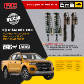 Giảm xóc OME BP51 – Ford Ranger 2018 – 2022
