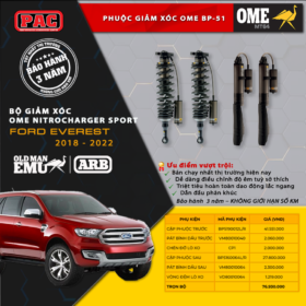 Giảm xóc OME BP51 – Ford Everest 2.0 Biturbo 2018-2021