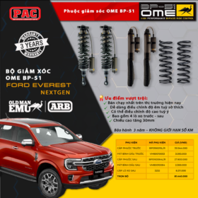 Giảm xóc OME BP51 – Ford Everest 2022