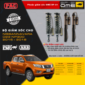 Giảm xóc OME BP51 – Nissan Navara D23 NP300 2015-2018
