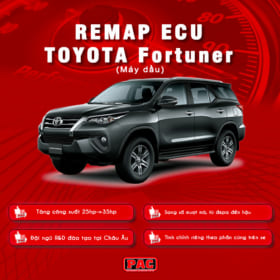 Gói Remap ECU cho Toyota Fortuner máy dầu
