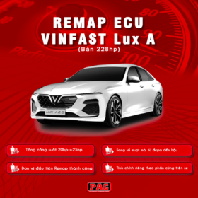 Gói Remap ECU cho Vinfast Lux A20 bản 228Hp