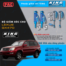 King Shocks – Lexus Gx470