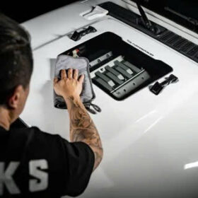 Combo Nắp capo kim loại Gravity Series dành cho xe Jeep Wrangler JL